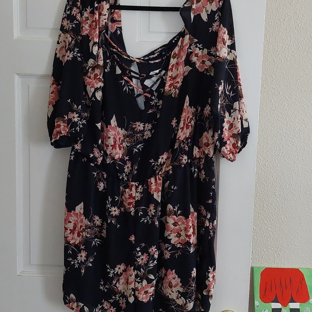 Rompers, 3x black floral